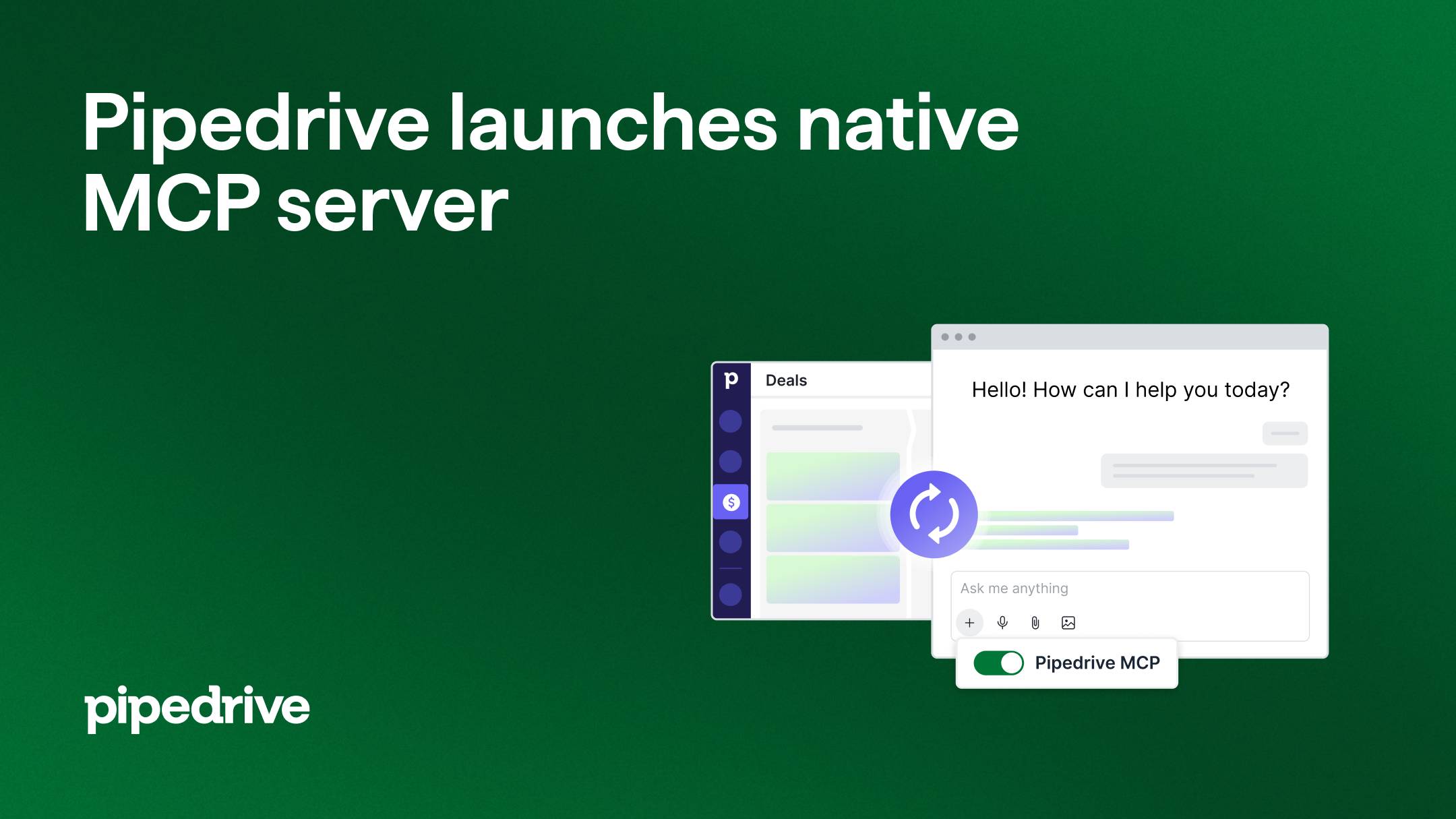 Pipedrive lança servidor MCP nativo e coloca o CRM dentro do ChatGPT e do Claude